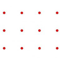 12 dots grid