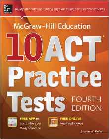 McGraw-Hill 10 ACT Practice tests
