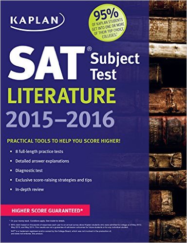 Kaplan SAT Subject Test Literature