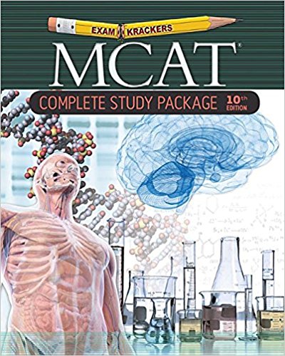 10th Edition Examkrackers MCAT Complete Study Package