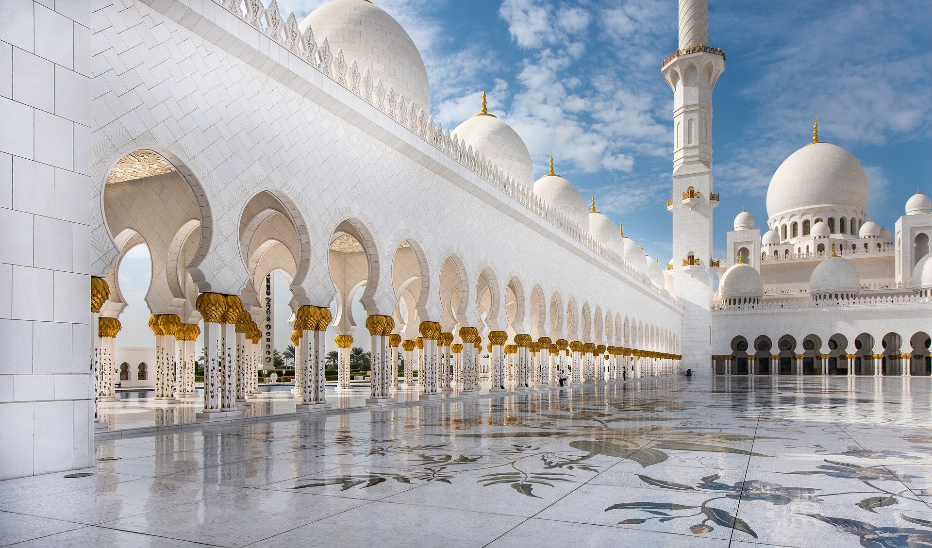 white mosque, Abu Dhabi