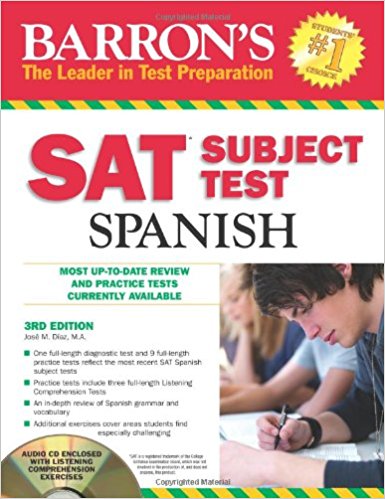 Barron's SAT Subject Test: Spanish with Audio CDs